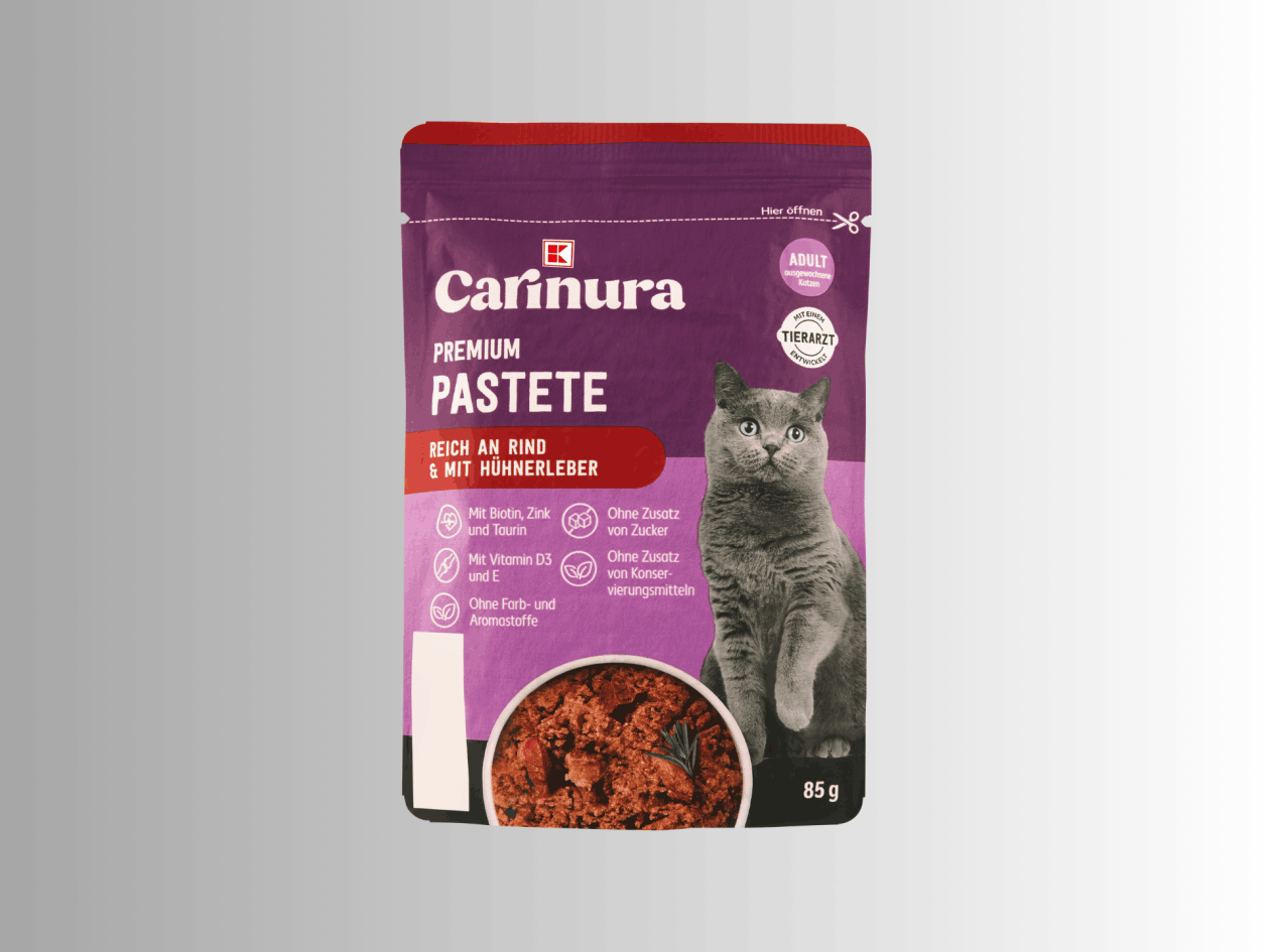 Öffentlicher Rückruf: K-Carinura Premium Pastete mit Rind und ...